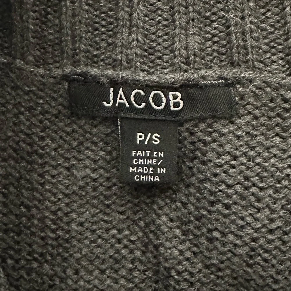 JACOB Wool Blend Y2K Indie Academia Grey‎ Cowl Neck Sleeveless Top Size S - Picture 6 of 7